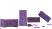 sapor Trockenseife - Lavendel mit Lavendelblüten - 80er Box - palmölfrei